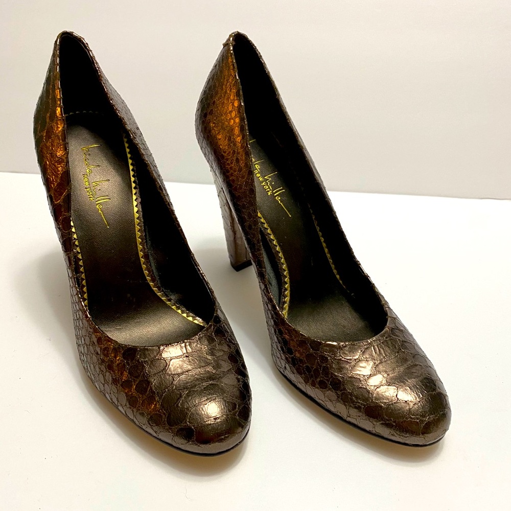 Nicole Miller Deep Coper Pumps